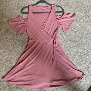 Pink Casual Dress